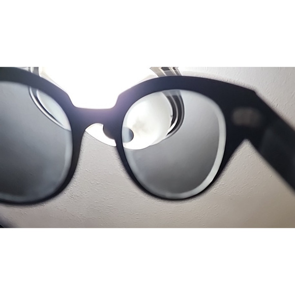 Ray Ban ROUNDABOUT Black RB2192 901/31 47□22 145 3N Sunglasses Italy w/RB Cloth - Picture 8 of 8